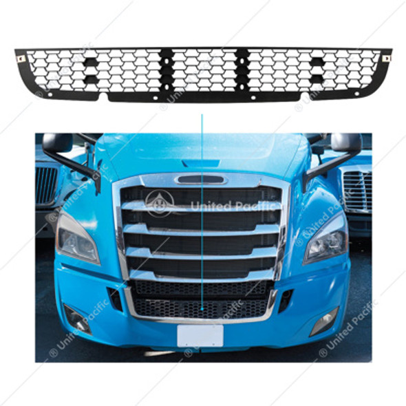 42487-UP BUMPER MESH FOR EARLY 2018 FREIGHTLINER CASCADIA - ONE PIECE