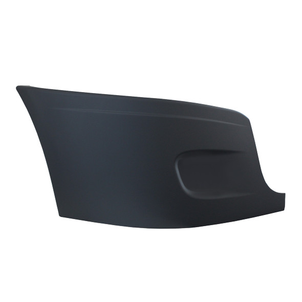20845-UP BUMPER END WITHOUT FOG LIGHT HOLE FOR 2008-2017 FREIGHTLINER CASCADIA - PASSENGER