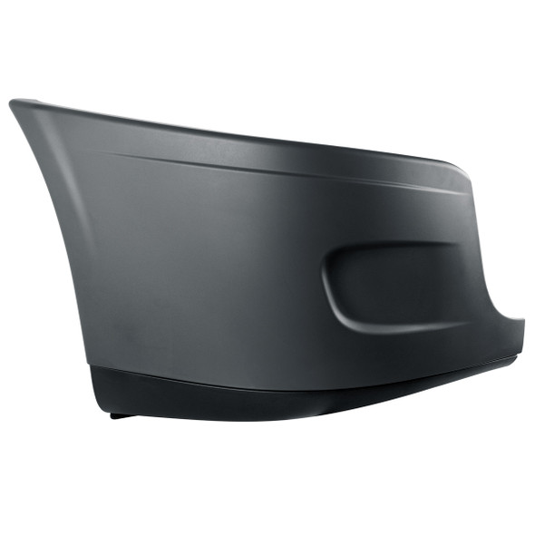 20484-UP BUMPER END ASSEMBLY WITHOUT FOG LIGHT HOLE FOR 2008-2017 FREIGHTLINER CASCADIA - PASSENGER