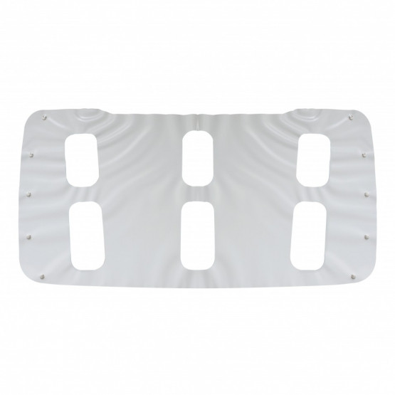 21149-UP WHITE VINYL FRONT WINTER GUARD FOR 2008-2017 FREIGHTLINER CASCADIA