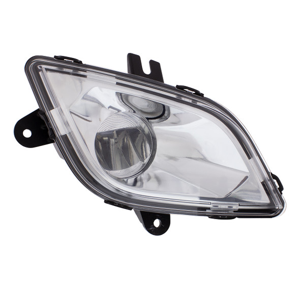 32599-UP CHROME HIGH POWER LED FOG LIGHT FOR 2018-2024 FREIGHTLINER CASCADIA - PASSENGEr