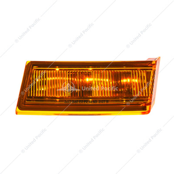 36003-UP 6 LED AMBER TURN SIGNAL LIGHT FOR 2018-2024 FREIGHTLINER CASCADIA - PASSENGER