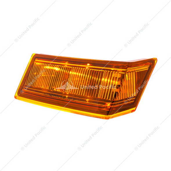 36003-UP 6 LED AMBER TURN SIGNAL LIGHT FOR 2018-2024 FREIGHTLINER CASCADIA - PASSENGER