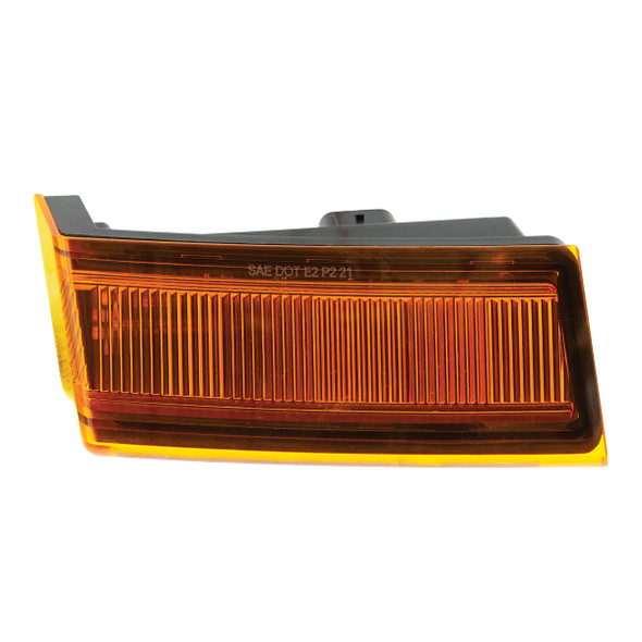 36007-UP 6 LED AMBER TURN SIGNAL LIGHT FOR 2018-2024 FREIGHTLINER CASCADIA - PASSENGER -COMPETITION SERIES