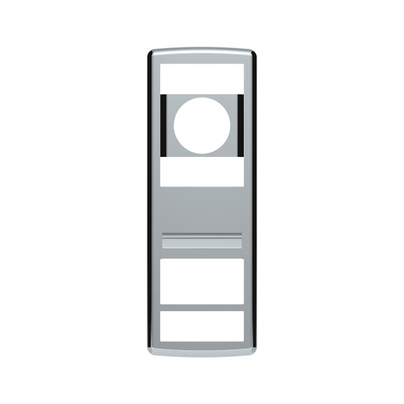 42445-UP CHROME DOOR SWITCH COVER WITH POWER WINDOWS/MIRRORS/DOOR LOCKS FOR 2018-2024 FREIGHTLINER CASCADIA - DRIVER