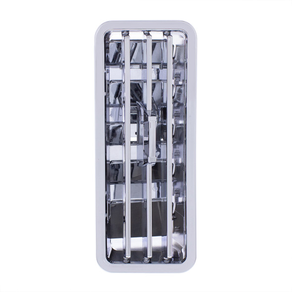 42436-UP CHROME PLASTIC A/C VENT FOR 2018-2023 FREIGHTLINER CASCADIA