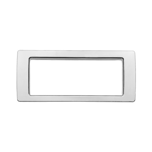 42437-UP CHROME DASH STORAGE POCKET TRIM FOR 2018-2023 FREIGHTLINER CASCADIA