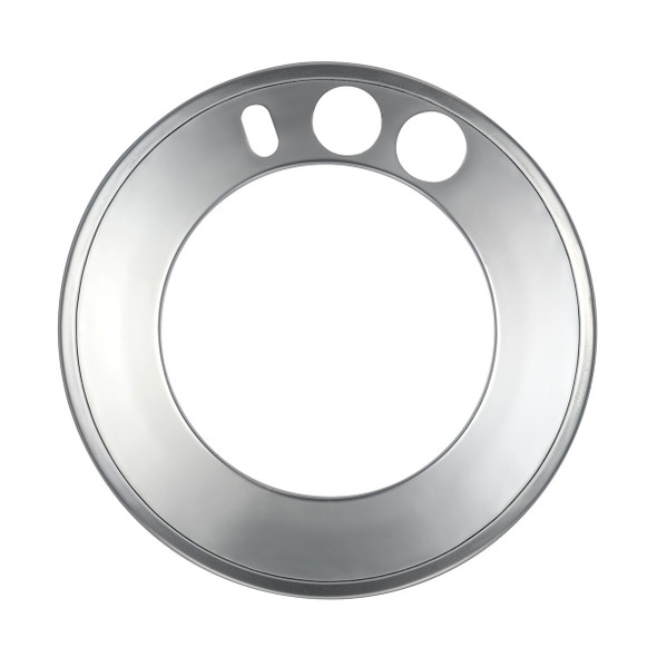 42066-UP CHROME PLASTIC 2-PIECE HEADLIGHT SWITCH COVER FOR 2008-2017 FREIGHTLINER CASCADIA