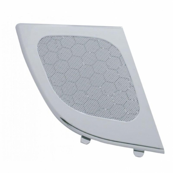 42085-UP CHROME DOOR SPEAKER COVER FOR 2008-2017 FREIGHTLINER CASCADIA - PASSENGER