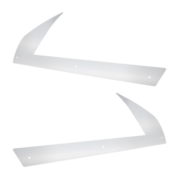 29149-UP 430 SS BELOW HEADLIGHT FENDER GUARDS FOR 2018-2024 FREIGHTLINER CASCADIA (PAIR)