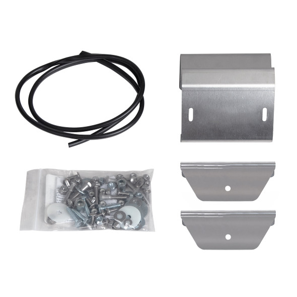 29152-UP 430 SS GRILLE SURROUND WITH HOOD TILT HANDLE FOR 2018-2024 FREIGHTLINER CASCADIA