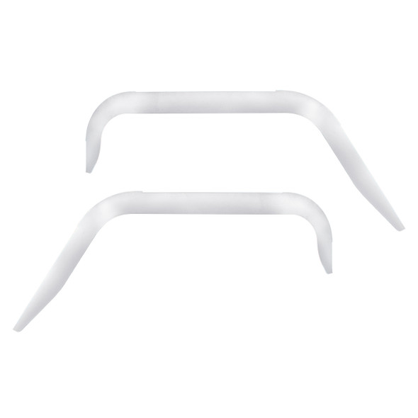 29148-UP STAINLESS DOOR WINDOW VENT VISOR FOR 2008-2017 FREIGHTLINER CASCADIA (PAIR)