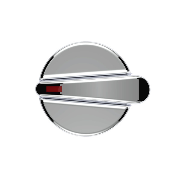 41081-UP CHROME A/C & HEATER DIAL KNOB FOR INTERNATIONAL 9900I/9400I/9200I (2000-2010)