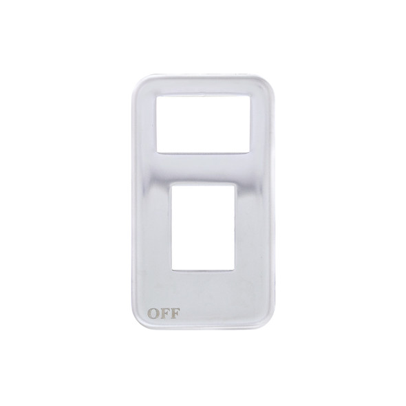 48157-UP STAINLESS STEEL SMALL PADDLE SWITCH TRIM FOR INTERNATIONAL