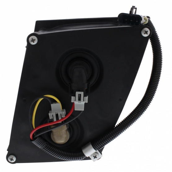 32591-UP CHROME FOG/DRIVING LIGHT ASSEMBLY FOR 2003-2017 VOLVO VN/VNL - PASSENGER