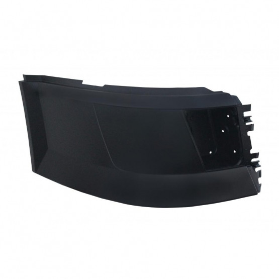 20959-UP BUMPER END WITH FOG LIGHT HOLE (SCREW MOUNT) FOR 2003-2017 VOLVO VNL - PASSENGER