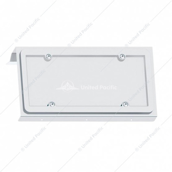 29065-UP STAINLESS 1 LICENSE PLATE HOLDER FOR 2003+ VOLVO VN