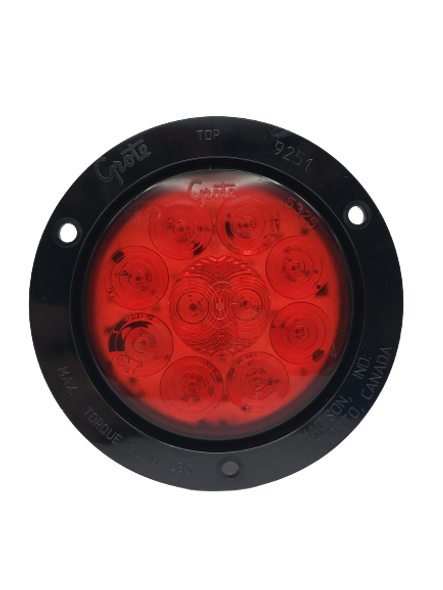 53292 Red SuperNova® 4" 10-Diode Pattern LED Stop Tail Turn Lights