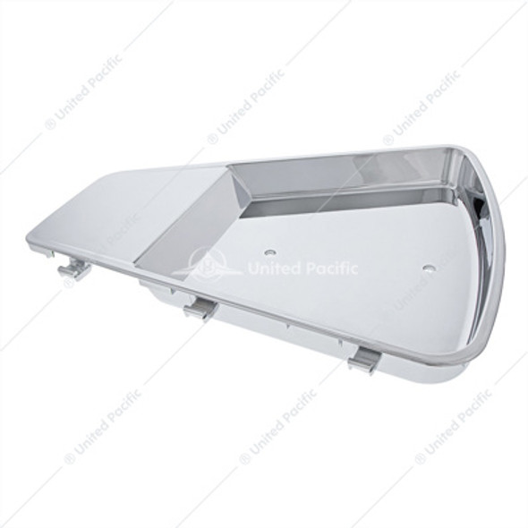42829-UP CHROME PLASTIC DASH TOP TRAY FOR 2018-2024 VOLVO VNL