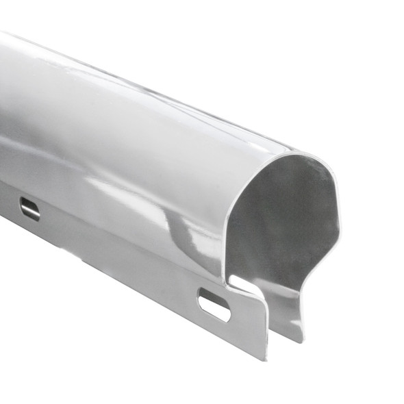 11300-UP 30" CHROME HEAVY DUTY MUD FLAP HANGERS - 2-1/2" BOLT PATTERN - COMPETITION SERIES (PAIR)