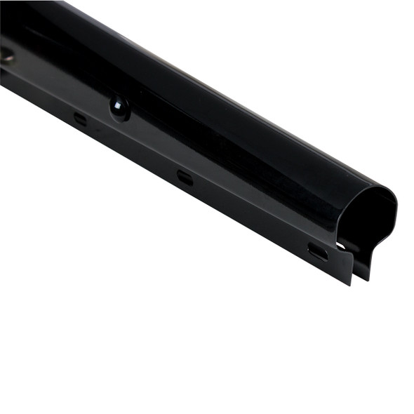 11322-UP 30" BLACK MUD FLAP HANGERS - 1-1/8" BOLT PATTERN - COMPETITION SERIES (PAIR)