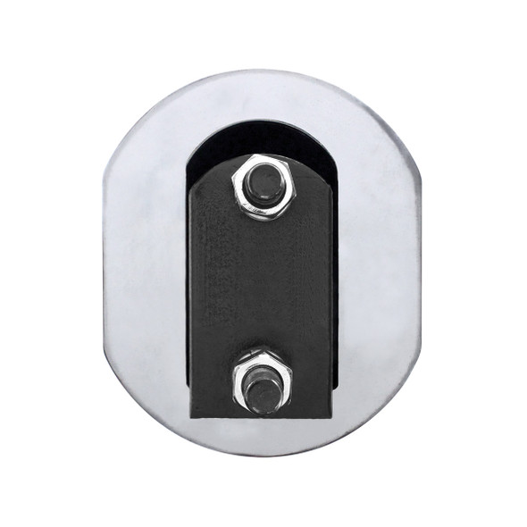 10669-UP 30" STAINLESS HEAVY DUTY MUD FLAP HANGERS - 2" BOLT PATTERN (PAIR)