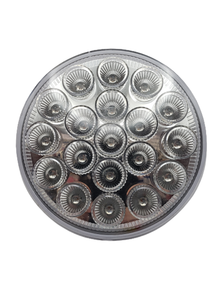 US01-42150 4” Round Light Led (White/Clear Lens) 12V