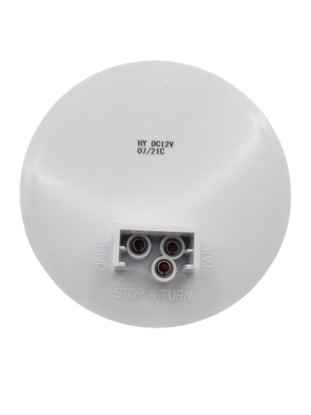 US01-42150 4” Round Light Led (White/Clear Lens) 12V