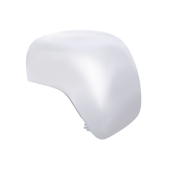 42457-UP Chrome Plastic Hood Mirror Cover For 2018-2025 Freightliner Cascadia-Passenger