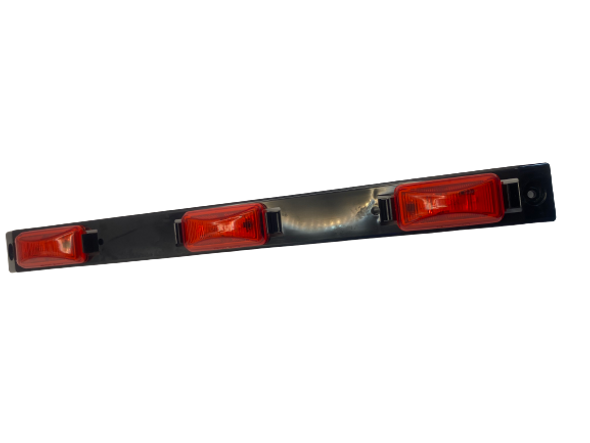 87093-GG Led Bar With Small Rectangular Red Led Lights