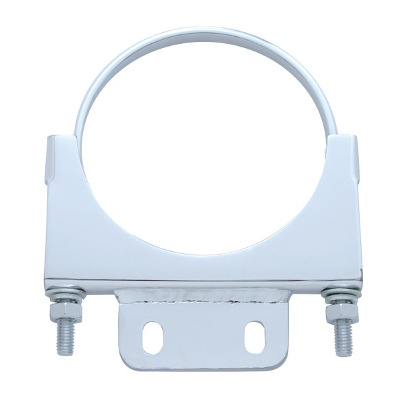 5" Chrome Cab Exhaust Clamp For Peterbilt
