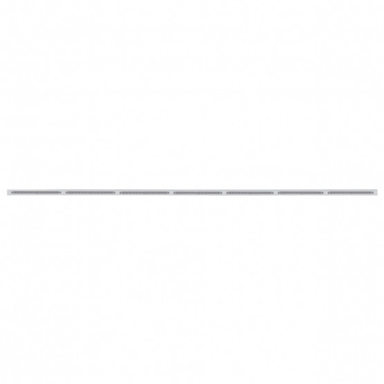 94" Stainless Light Bracket With 7X 14 LED 12" Light Bars - White LED/Clear Lens
