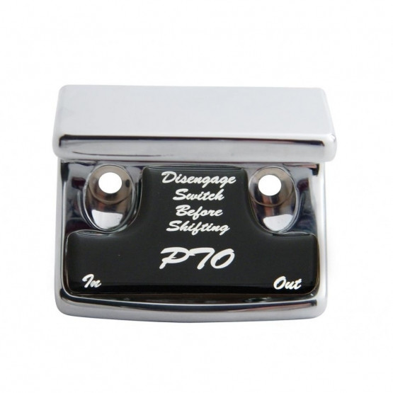 "PTO" Switch Guard With Black Sticker
