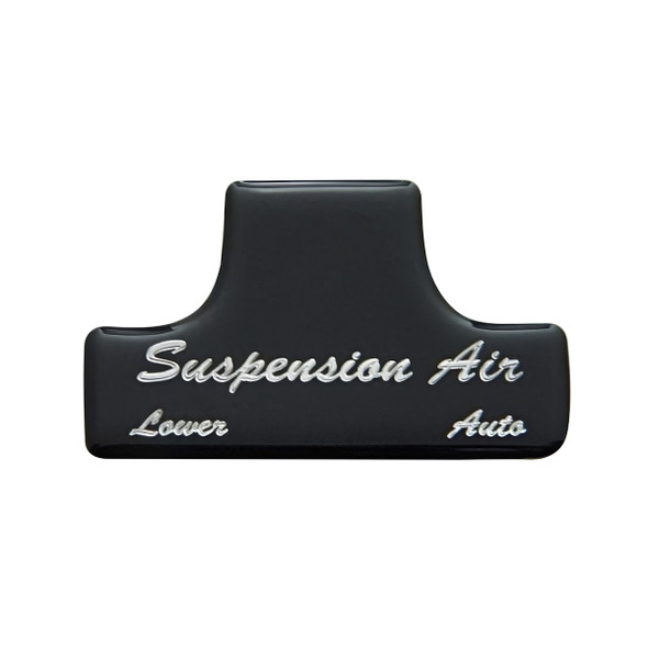 "Suspension Air" Switch Guard Sticker Only - Glossy Black