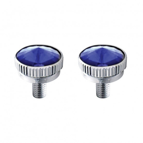 5mm CB Mounting Bolt With Blue Crystal (2-Pack)