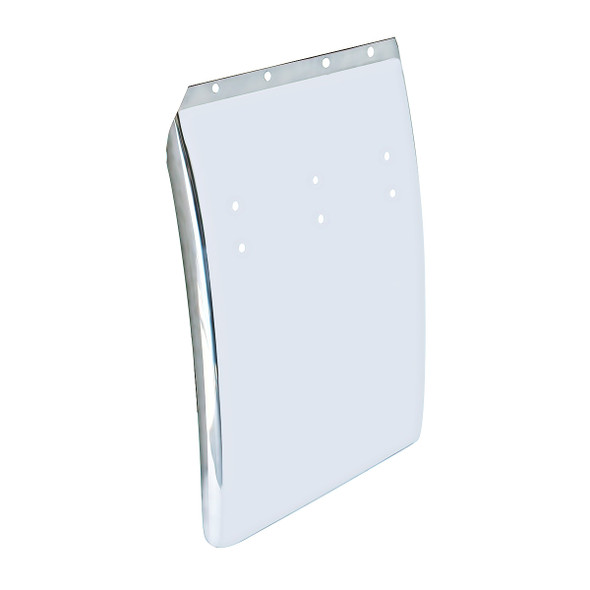 24" X 34" Stainless Quarter Fender Blank Only