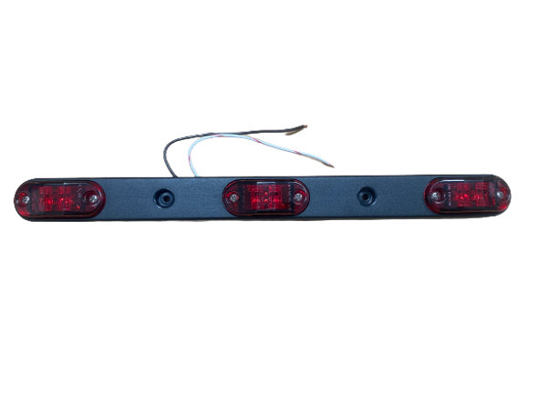 49212-5 Red 2½" Oval LED Light Bars