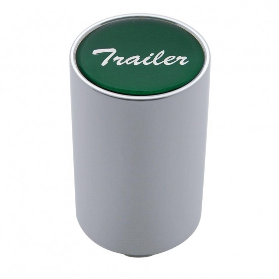 "Trailer" 3" Air Valve Knob - Green Glossy Sticker