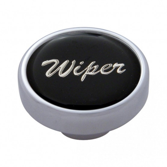 "Wiper" Dash Knob - Black Glossy Sticker