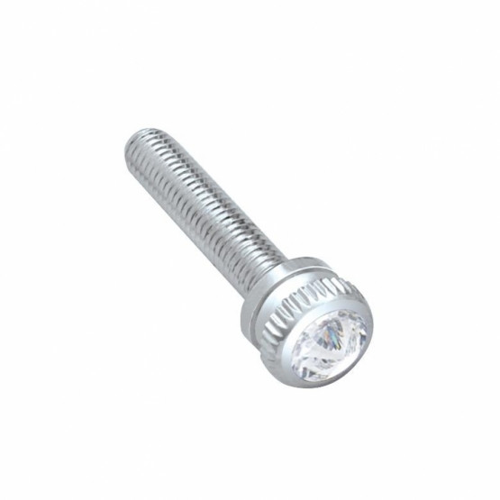 Dash Screw For 2002 Kenworth -  Clear Crystal (Bulk)