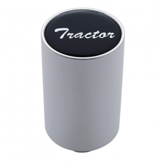 "Tractor" 3" Air Valve Knob - Black Glossy Sticker