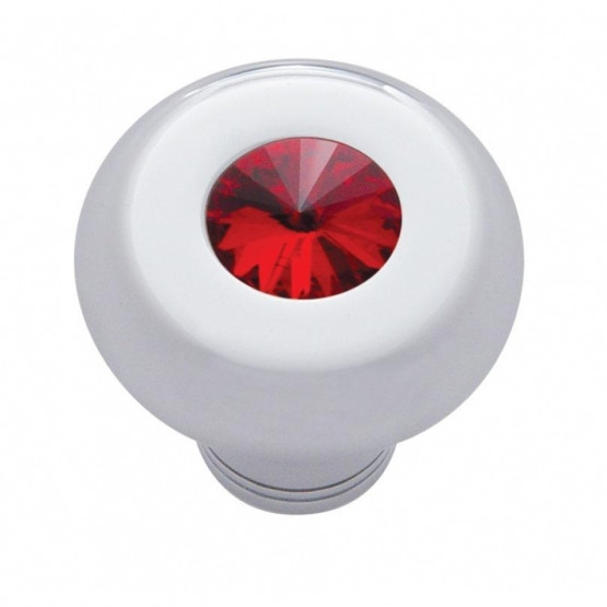 Small Deluxe Dash Knob With Red Crystal