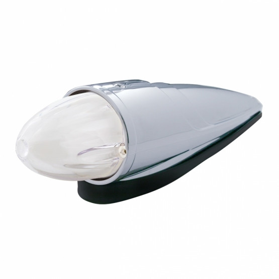 36760-UP 9 LED Dual Function GloLight Watermelon Grakon 1000 Style Cab Light Kit - Amber LED/Clear Lens