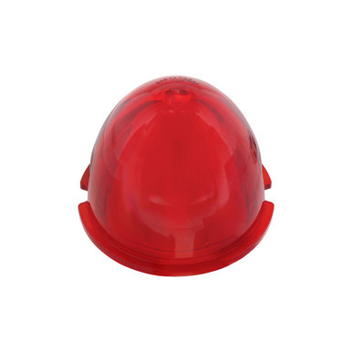 36659-UP 9 LED Dual Function GloLight Watermelon Cab/Auxiliary Light - Red LED/Red Lens