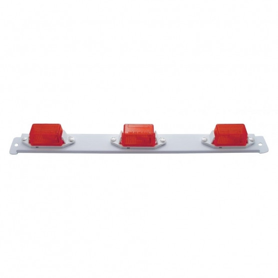 Mini Identification Light Bar - Red