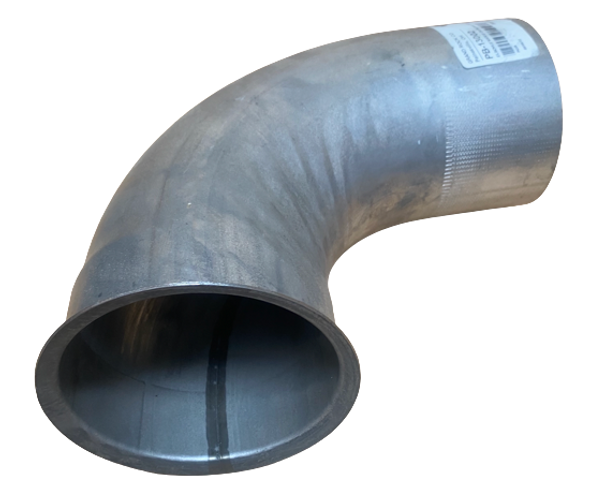 PB-13002  Exhaust Aluminized 5" Turbo With Pyro fits Peterbilt