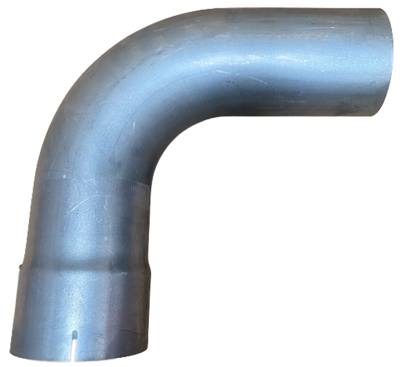 L590-1515A 5" 90 Deg Exhaust Elbow   15" X 15" ID-OD  Aluminized