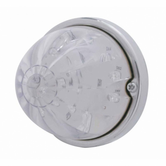 17 LED Watermelon Flush Mount Kit - Red LED/Clear Lens