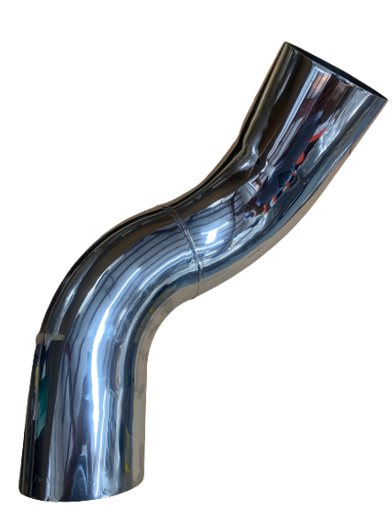 PB-13059LC Peterbilt 377 Chrome Elbow 14-13059CP