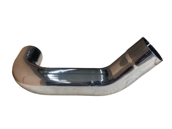 KW-14764RC 5" Chrome Muffler Inlet B Model Right